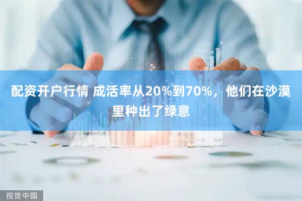 配资开户行情 成活率从20%到70%，他们在沙漠里种出了绿意